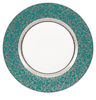 American dinner plate turquoise - Raynaud